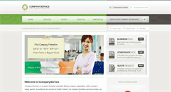 Desktop Screenshot of companyservice.ie